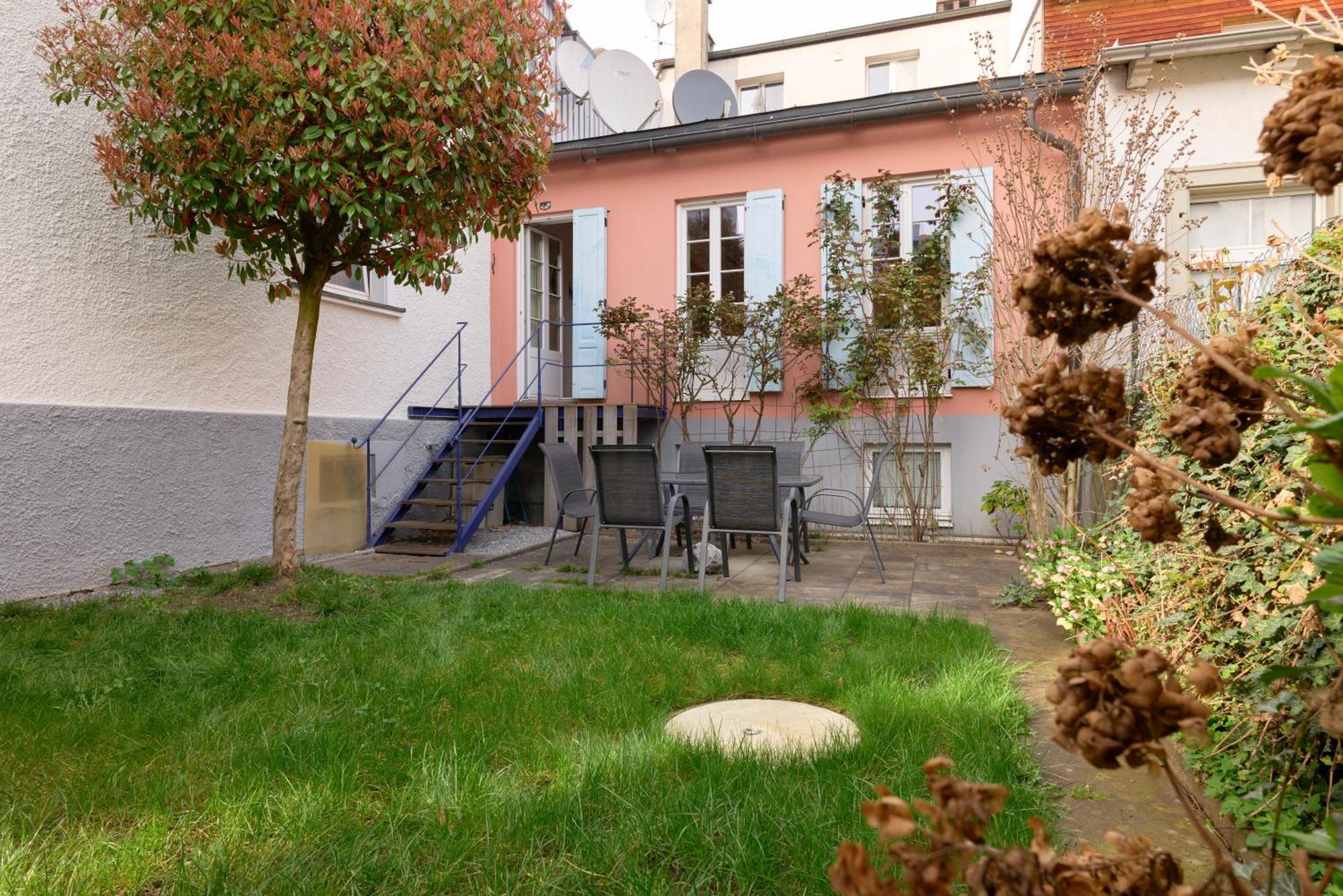 Stilvolle Gartenterrassenwohnung Mitten In Bregenz Exterior photo